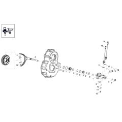 Gearbox Shift Cylinder for DV125