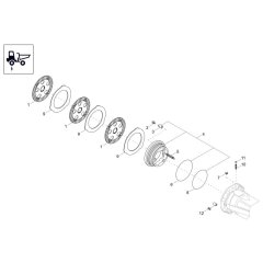 Brake Assembly for DV125