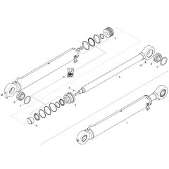 Tilt Ram Assembly for DV125