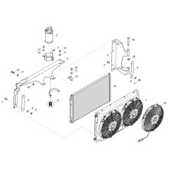Radiator Assembly for DV125