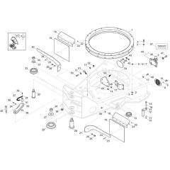 Front Frame Assembly - Wacker DV90