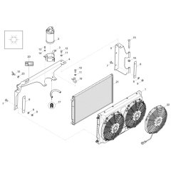 Radiator Assembly for DV90
