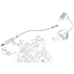 Accelerator Pedal for DW20 Dumper