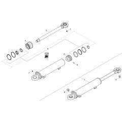 Boom Offset Cylinder Assembly