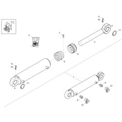 Tilt Ram Assembly
