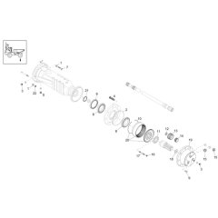 Axle Case & Wheel Hub for DW60