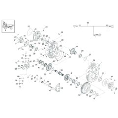 Gearbox Assembly for DW90 Dumper