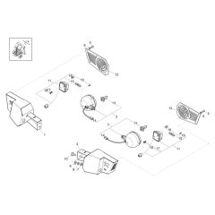 Headlight Assembly for DW90