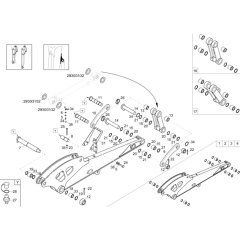 Dipperstick Assembly for EW100