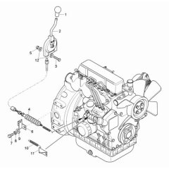 Speed Actuator for Wacker TD15