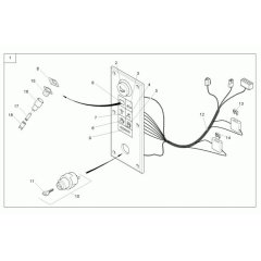 Instrument Panel for Wacker TD15