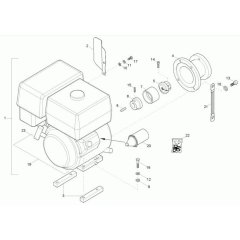 Engine Assembly for Wacker TD9