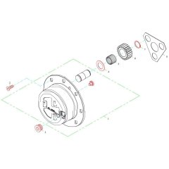 Gearbox Assembly for Wacker TH522
