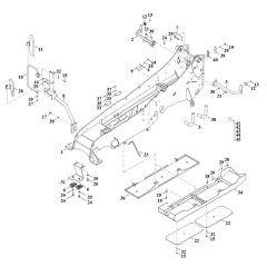 Frame Assembly for Wacker TH522