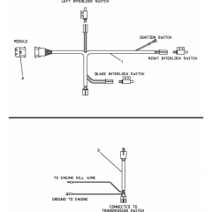 Wiring Harness for Husqvarna WG4815E