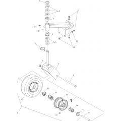 Casters Assembly for WG4815P