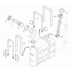 Fuel Tank Assembly for Wacker