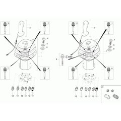 Joystick Assembly for Neuson 38Z3