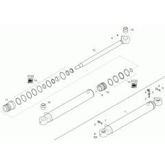 Boom Offset Cylinder Assembly