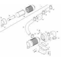Air Cleaner Assembly for Neuson 38Z3