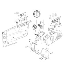 Instrument Panel for Neuson 38Z3