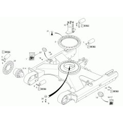 Undercarriage Assembly Neuson 38Z3