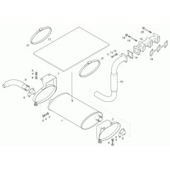 Exhaust Assembly for Neuson 38Z3