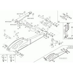 Dipperstick Assembly for Neuson 38Z3