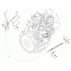 Speed Actuator for Neuson 38Z3
