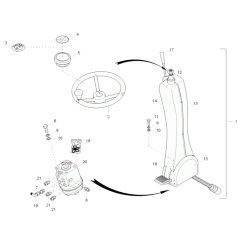 Steering Unit for Wacker 6503