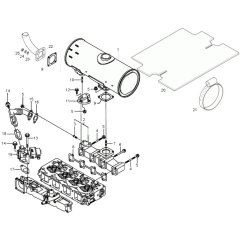 Exhaust Assembly for Wacker 6503