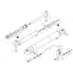 Boom Offset Cylinder Assembly