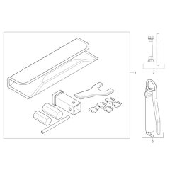 Wacker 6503 Excavator Tools