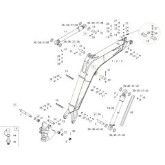 Lift Arm Assembly Neuson 75Z3