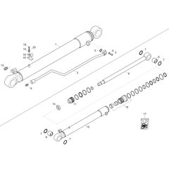 Dipper Arm Cylinder