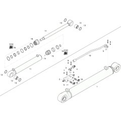 Luffing Boom Cylinder Assembly