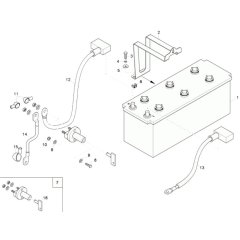 Battery Assembly for Wacker 9503