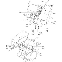 Engine Assembly for Wacker Trowel
