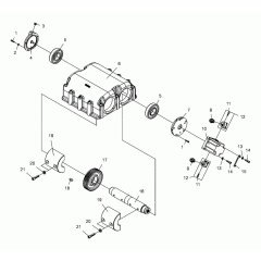 Exciter Assembly for Wacker DPU100/70