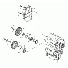 Gearbox Assembly for Wacker EH 23/115