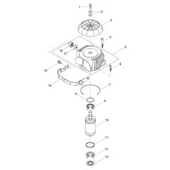 Motor Head Assembly for Wacker