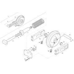 Track Tensioner for Wacker ET16