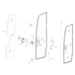 Door Assembly for Wacker ET18