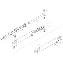 Boom Offset Cylinder for ET24