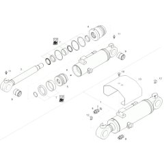 Blade Cylinder Assembly