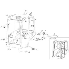 Cabin Frame for Wacker ET24