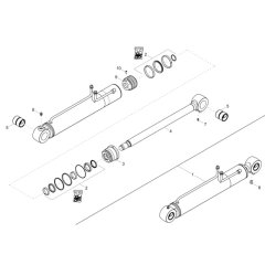 Boom Offset Cylinder Assembly
