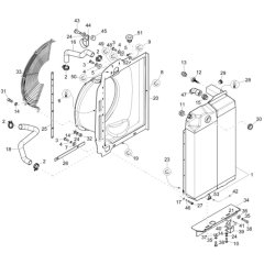 Combi-Cooler for Wacker ET65