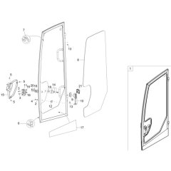 Door Assembly for Wacker ET65