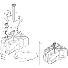 Fuel Tank Assembly for ET90